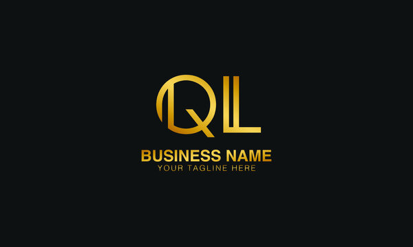 QL Q L initial logo | initial based abstract modern minimal creative logo, vector template image. luxury logotype logo, real estate homie logo. typography logo. initials logo.