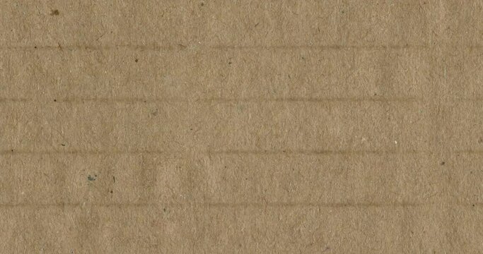 cardboard Paper Texture Stop motion graphic animated background , 4K blank endless beige background. Background for titles or credits.