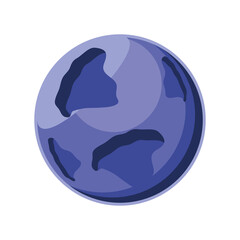 space planet cartoon