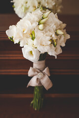 Wedding bouquet with soft focus