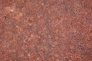 Flat desert plain with no trees