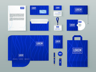 Corporate identity design template. Vector illustration