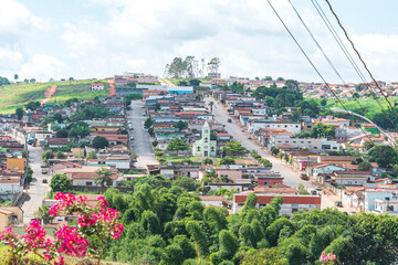 View of a small countryside city of São Roque de Minas - MG, Brazil. Eco tourism destination of Minas Gerais state state.