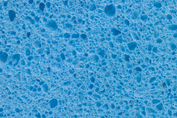 Macro view cellulose sponge texture
