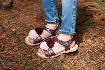Fashion clothes for women - beautiful sandals for girls.