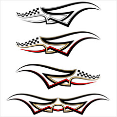 Vehicle Graphics, Stripe : Vinyl Ready Design