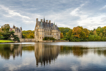 Obraz premium Chateau Domaine De La Bretesche, Missillac, France