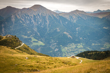 autumn in the mountains, salzburg, gastein, austria, alps