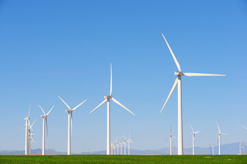 Fototapeta premium Renewable energy concept view