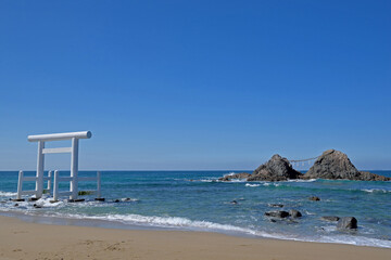 桜井二見ヶ浦の夫婦岩