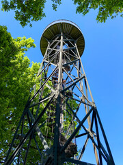 Observatoire Sainte-Cécile (tour Eiffel), parc Mauresque à Arcachon, Gironde