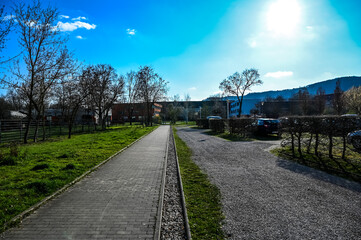 Fototapeta premium road in the city