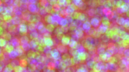 Green and purple bokeh effect background