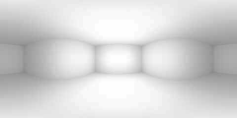 HDRI environment map of simple white room