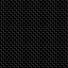 Black fiber texture wallpaper, Abstract vector backgrounds, Seamless pattern background.	