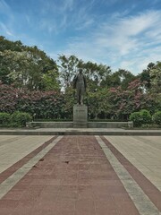 Fototapeta premium Lenin Statue in Hanoi