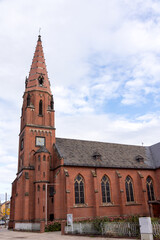 Die Probsteikirche St. Peter und Paul in Dessau-Roßlau, Sachsen-Anhalt