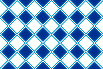 Fototapeta na wymiar Diagonal square illustration. Geometric background with squares.