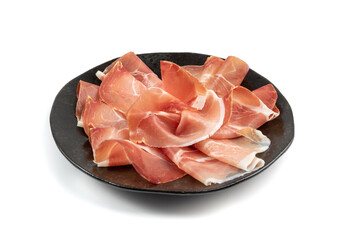 Slices of Prosciutto, Spanish Jamon Cut, Parma Ham