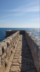 pier in the sea