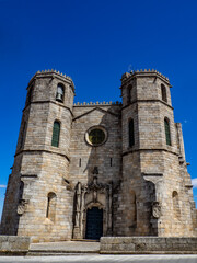 Fototapeta na wymiar Cathedral of Guarda, Portugal