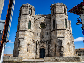 Fototapeta na wymiar Cathedral of Guarda, Portugal