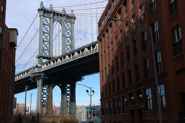 Fototapeta na wymiar Manhattan Bridge New York