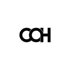 coh letter original monogram logo design
