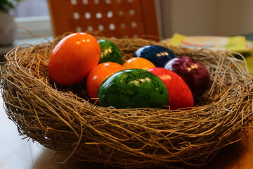 die bunten Ostereier