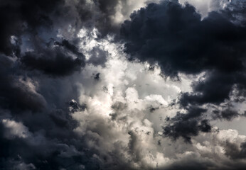 Fototapeta na wymiar Dark Storm Clouds
