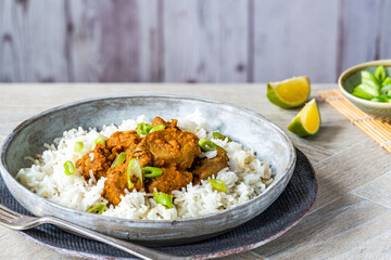 Tamarind duck curry