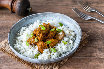 Tamarind duck curry