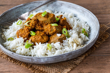 Tamarind duck curry