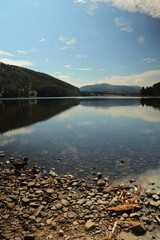 Paddling in Loch Pityoulish in the summer