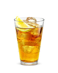 グラス レモンティー レモン 飲み物 イラスト リアル 汗