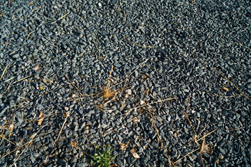 Structure of a stone as a pavement slab or as a brick