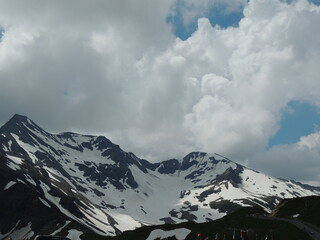 Carretera alpina del Grossglockner. Austria.