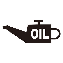 automotive engine oil change logo vector icon