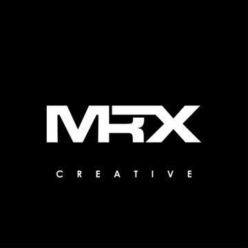 MRX Letter Initial Logo Design Template Vector Illustration
