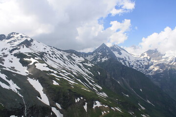La carretera alpina del Grossglockner en Austria.