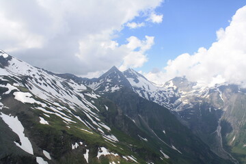 La carretera alpina del Grossglockner en Austria.
