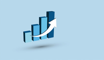 grafico economia, istogrammi, statistiche