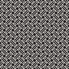 Vector seamless pattern. Repeating geometric lines. Abstract lattice background design.