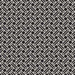 Vector seamless pattern. Repeating geometric lines. Abstract lattice background design.