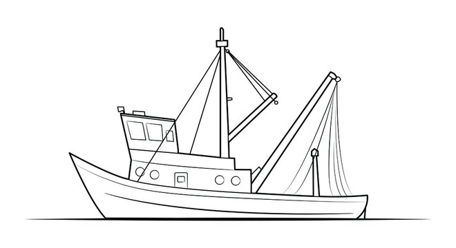 Hand drawing of a kid riding a boat (and GIF of it) | PeakD