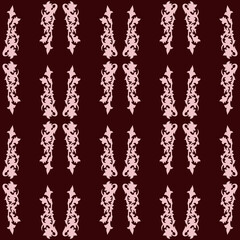 Fototapeta na wymiar Ornamental seamless background. Pattern for dresses, wallpapers, wedding invitations. The tiles can be combined with each other. Decorative pattern