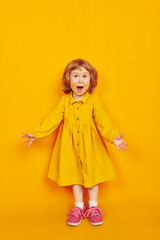 surprising little girl