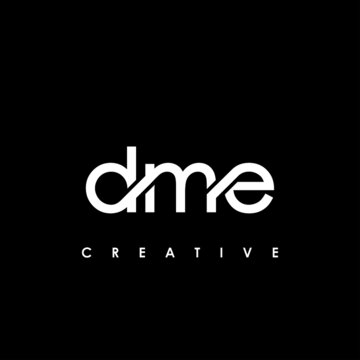 DME Letter Initial Logo Design Template Vector Illustration