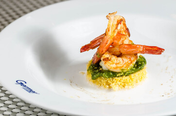 Gastronomie, restaurant, mise en place
