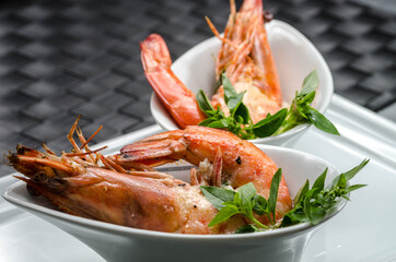 Gastronomie, restaurant, mise en place